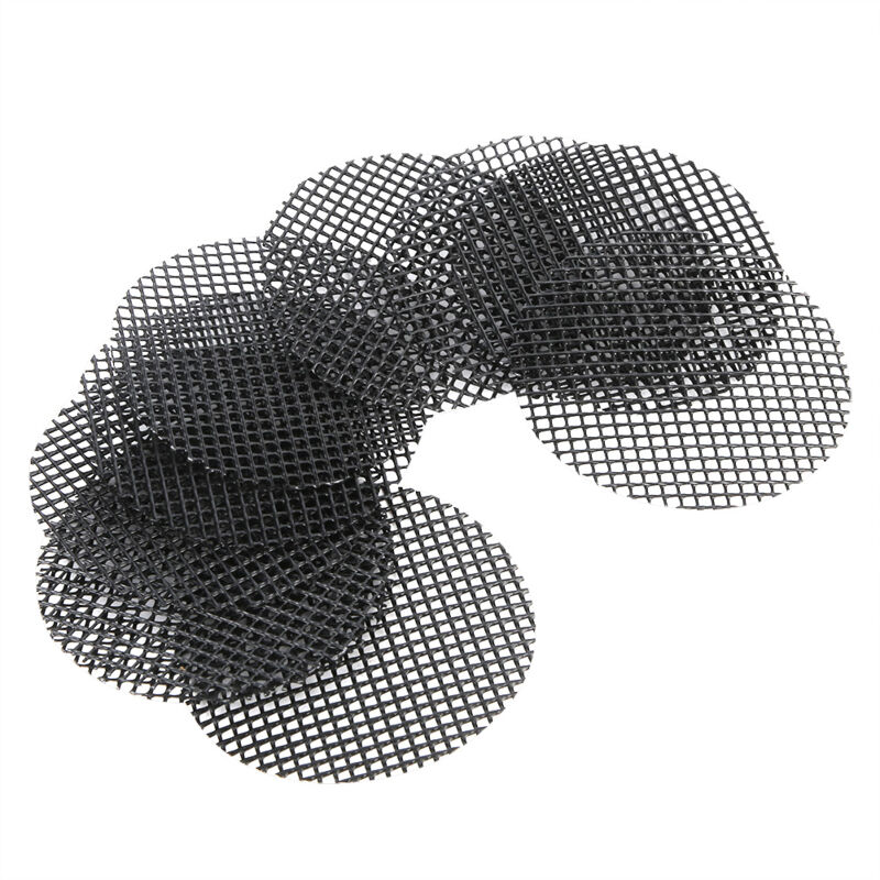 10pcs Matelas pour trous de pots de fleurs Grille de fond pour pot de fleurs Bonsai (10cm)
