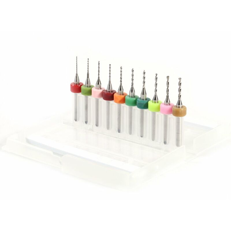Deckon - 10Pcs Micro Punta del Trapano a Spirale