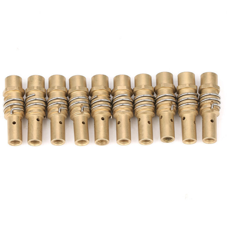 10pcs MIG Welding Nozzle Holder Consumable Accessory for 15AK Torch, MIG Welding Accessory, Accessories and Spare Parts for Electric Soldering Iron