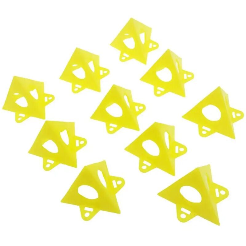 Image of ZVD - 10pcs Mini Triangular Pyramids Painting Stand Mini Canvas Stand for Woodworking Mini Painter