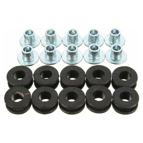 10pcs Moto Caoutchouc oeillet Boulon pour Honda/Yamaha/Suzuki/Kawasaki Fairings Cisea