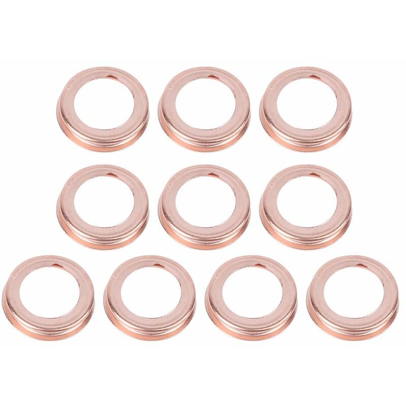 10Pcs Ölablassschraube Zerquetschen Waschmaschine Dichtungen 11026JA00A Fit für Nissan 2010-2011 Metall Zerquetschen Dichtungen Auto Zubehör | 04537371474896