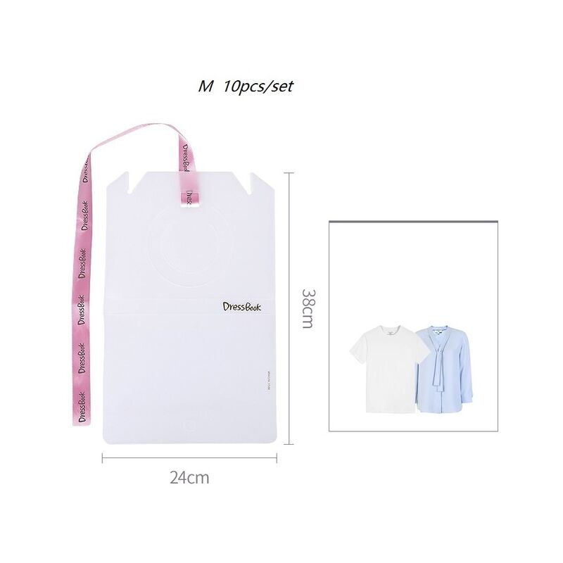 10Pcs pannelli divisori per camicia in PP