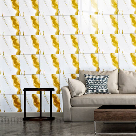 10pcs Peel and Stick Marble Wall Sticker
