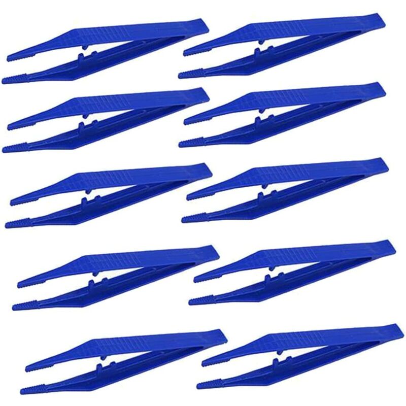 10pcs Perles Plastique Brucelles médicales