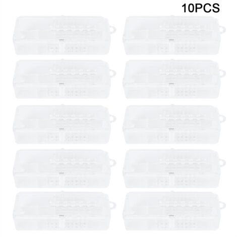 10pcs Plastic Beekeeping Rearing Cup Kit Bee Queen Cages Beekeeper Equipment Tools