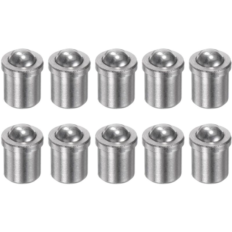 10pcs Plongeurs Ressort Bille 4x5mm 304 Acier Inoxydable Perles Positionnement Précision Plongeurs Ressort Bille Verrou Pour Porte Armoire