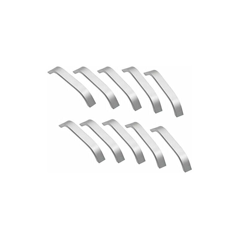 10PCS poignée meuble-poignée de meuble cuisine argent 128mm poignées de placard Cuisine Meuble Placard