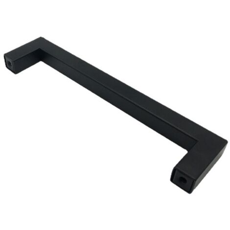 10pcs Poignée de Meuble Cuisine Noir Poignée Cuisine 128mm Poignée meuble Noir en Acier Inoxydable Pour Cuisine Porte d'armoire