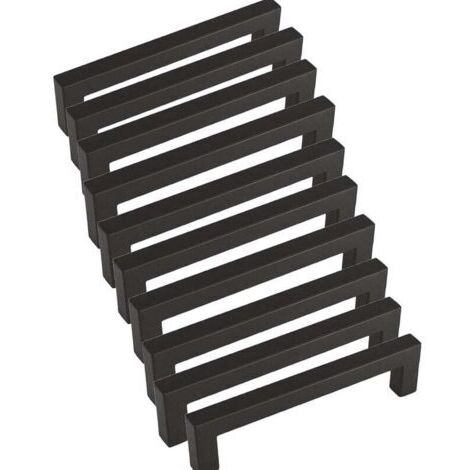 10pcs Poignée de Meuble Cuisine Noir Poignée Cuisine 128mm Poignée meuble Noir en Acier Inoxydable Pour Cuisine Porte d'armoire