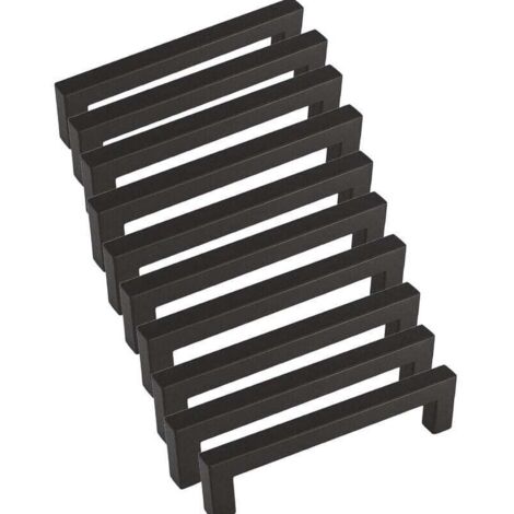 10pcs Poignée de Meuble Cuisine Noir Poignée Cuisine 128mm Poignée meuble Noir en Acier Inoxydable Pour Cuisine Porte d'armoire
