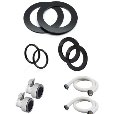 10pcs Pool Spa Set Fittings & Valves Piston Filter Pool Pump Pool Hose Adapter Replacement Hoses Pool Hose Set