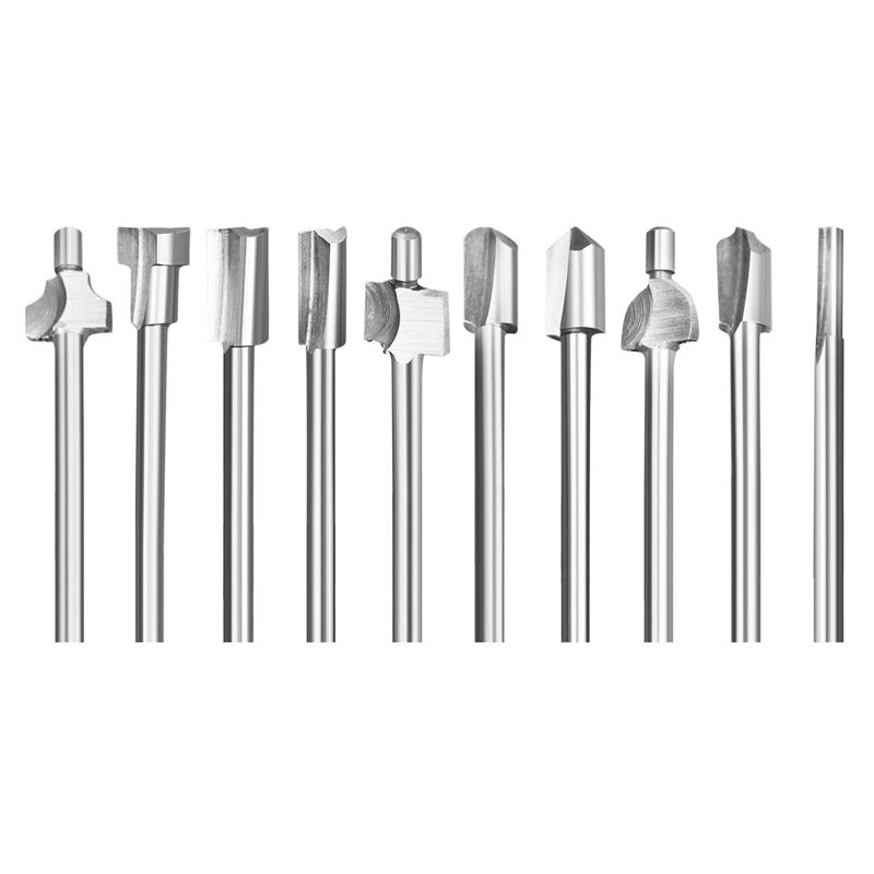 10Pcs Punte per router hss Punte per router per la...