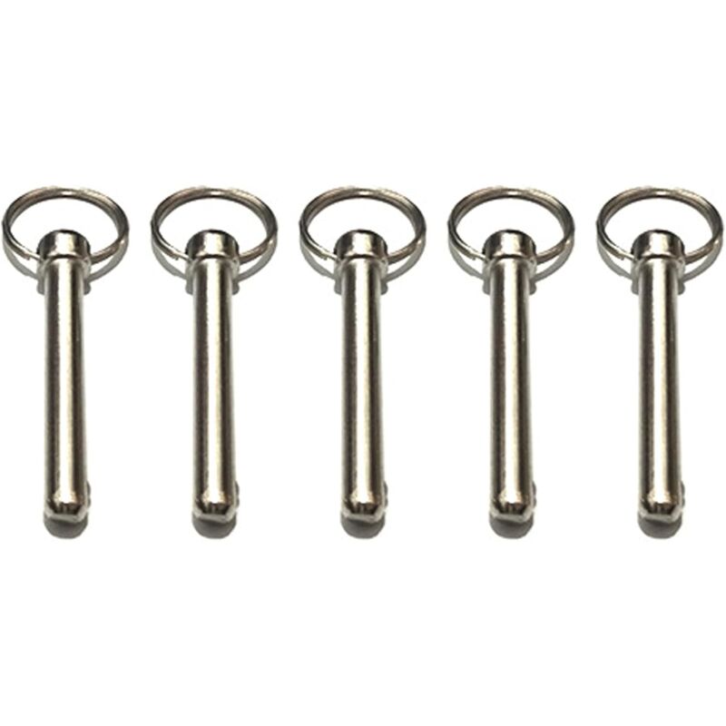 10pcs Quick Release Pins 8mm Locking Pin With Spring Loaded Ball End Locking Accessories, Marine Hardware, Bimini Top Pin, Diameter 8mm, Total Length