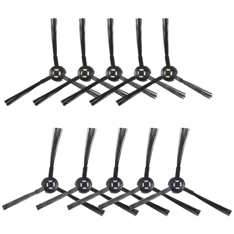 Image of 10Pcs Roboter Staubsauger Seite Pinsel für V8 V8S X750 A7 X800 X785 V80 Robotic Teile Zubehör