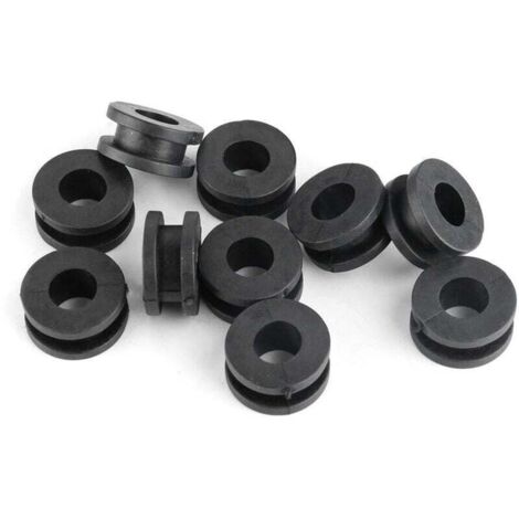 10pcs Rondelles en Caoutchouc de Moto, Rondelles de Carnage de Moto, Rondelles de Carnage en Caoutchouc de Moto A