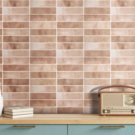 10Pcs Self-Adhesive Wall Tile Stickers