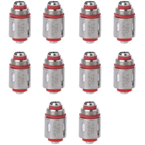 TLILY 10Pcs/Set Replacement Coil Heads for Q16 Q14 S14 G14 C14, 1.2Ohm