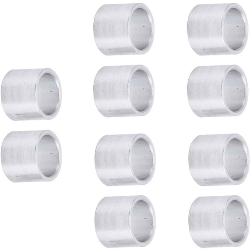 10Pcs Supports d'écartement ronds non filetés en alliage d'aluminium Diamètre extérieur 10mm8mm