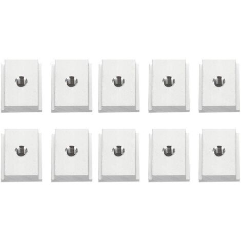 10PCS T-Slider pour T Slot Woodworking Jigs Vis Slot Fastener (9/9/2)