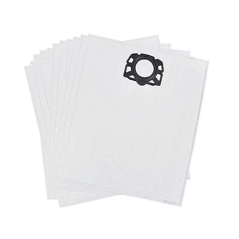 Lot de 10 sacs à poussière jetables pour aspirateur Mv4 Mv5 Mv6 Wd4 Wd5 Wd6