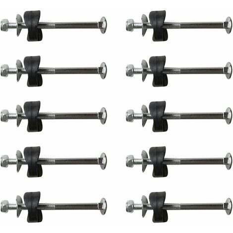 10pcs Vis De Trampoline, Fixation Trampoline, Accessoires De Trampoline - Vis pour Piquets De Trampoline, Vis De Fixation De Tuyau en Acier pour La Fixation De Trampoline