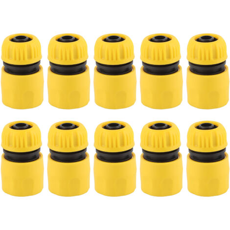 10PCS Water Hose Quick Connector Fittings Plastic Agricultural Irrigation Supplies for Garden for DN15 Pipe
