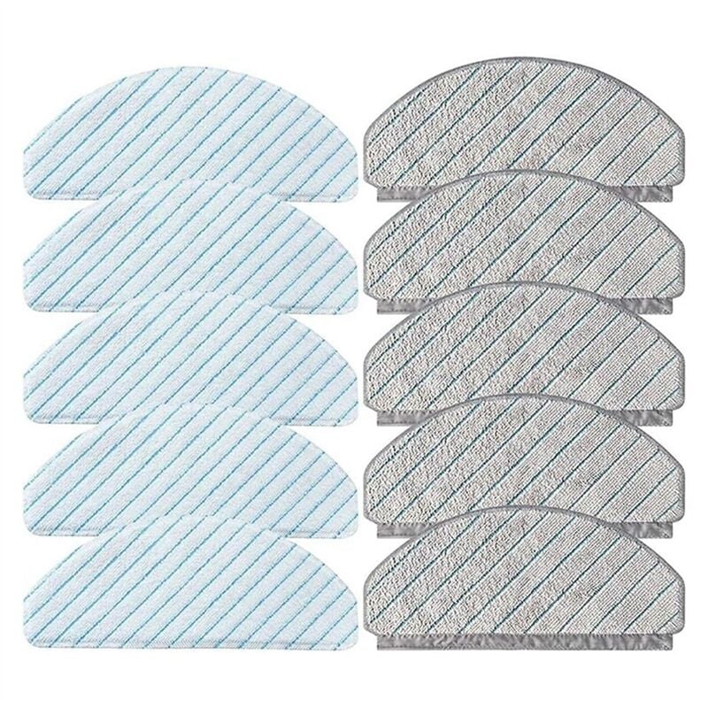 Image of 10PCS Wischmopp Tuch Pads für ozmo T10/T10 Plus Roboter Staubsauger Zubehör Ersatz Teile