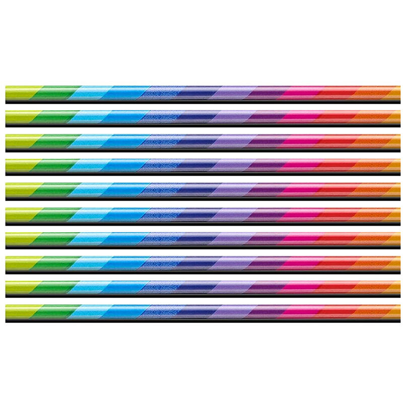 10PCS Auto-Klimaanlagen-Dekorstreifen, mehrfarbig – Mehrfarbig | 00755924051644