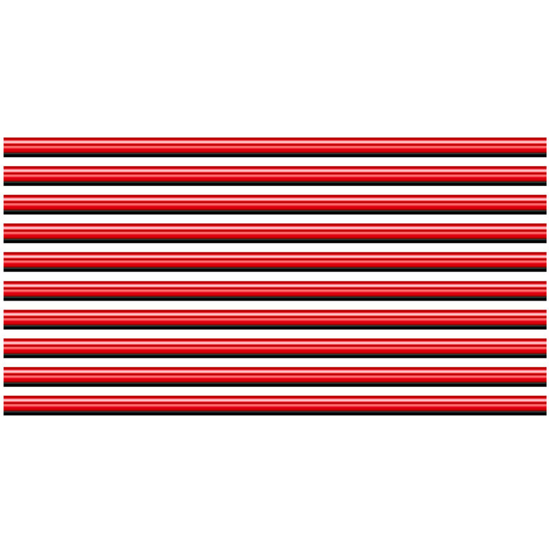 10PCS Lüftungsstreifen für Klimaanlagen, rot – Rot | 00755924051668