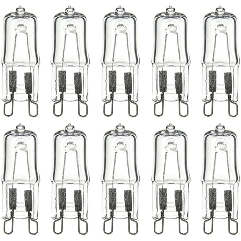 10Pièces G9 Ampoule Halogène Écologique Capsule Led Ampoule Incrustée Perle Cristal Lampe Halogène Ampoule,40w 10Pièces G9 Ampoule Halogène Écologique Capsule Led Ampoule Incrustée Perle Cristal Lampe Halogène Ampoule,40w
