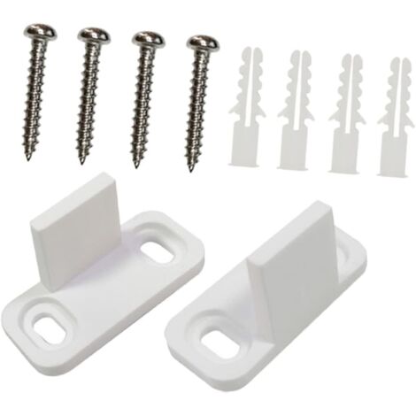 10pièces Guides De Sol Pour Porte Coulissante Accessoires De Stabilisation Pour Porte De Grange De Guides De Sol