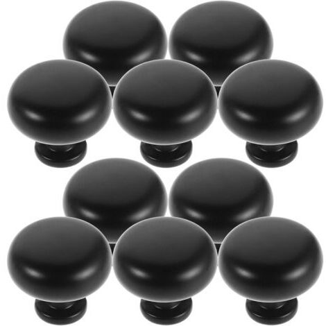 10pièces Lot De Poignées De Tiroir Rondes Alliage Aluminium Avec Vis Pour Placard Armoire Commode Coiffeuse Style Vintage