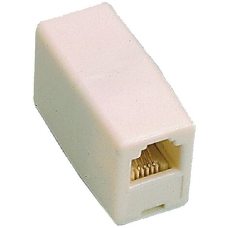 10PZ ACCOPPIATORE LINEA/LINEA PER TELEFONI