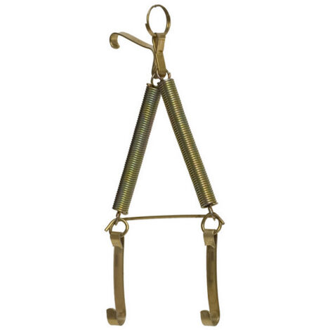 10PZ APPENDIPIATTI A MOLLA  tipo 2 - cm. 16-25