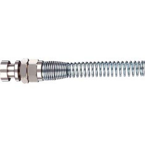 10PZ ATTACCO A BAIONETTA CON MOLLA - per tubo ø mm.6X8 art.60MF