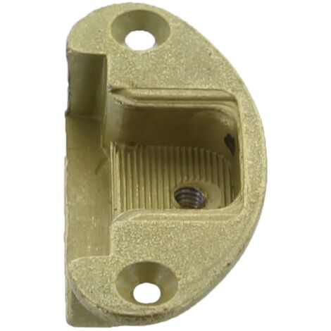 10PZ BASETTA PER CERNIERE ART.A0069  OTTONATA
