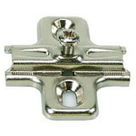 10PZ BASETTE PER CERNIERE INCASSO B2V3H - mm.3h.