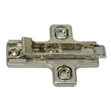 10PZ BASETTE PER CERNIERE INCASSO CON CLIP BAR3R - mm.0h.