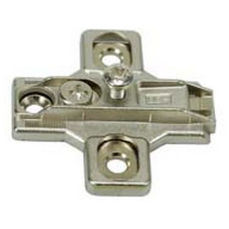 10PZ BASETTE PER CERNIERE INCASSO REGISTRABILI B2R3E - mm.0h.
