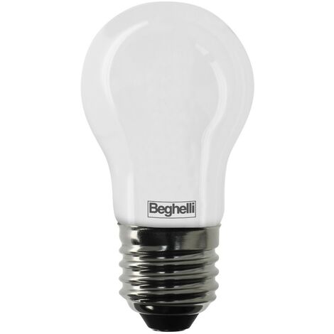 Lampada a Led 7W Attacco E14 Luce Calda Sfera Saving Beghelli 56870