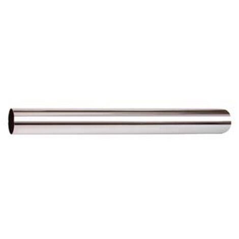 10PZ CANOTTO LISCIO IN OTTONE CROMATO - ø mm.32 lunghezza cm.20