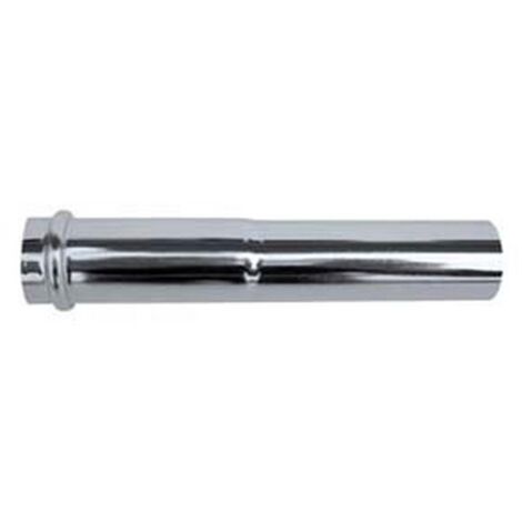 10PZ CANOTTO TELESCOPICO IN OTTONE CROMATO - ø mm.32