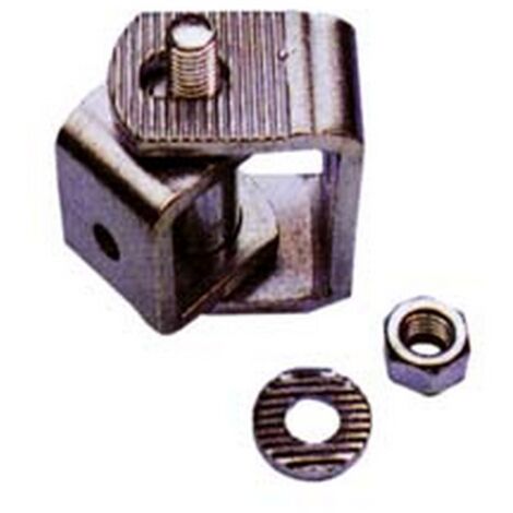 10PZ CARDINE REGOLABILE PER CANCELLO ART.370 - mm.35x57x60h. grande