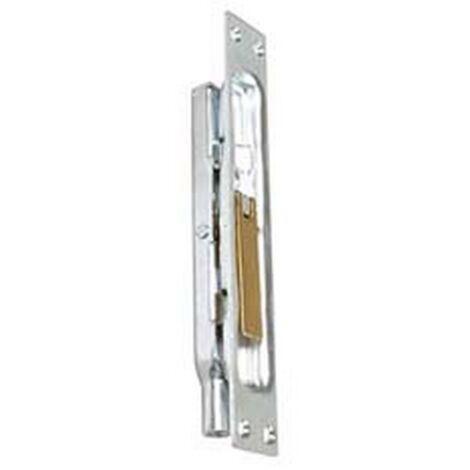 10PZ CATENACCIO A LEVA AD AZIONE SINGOLA DA INCASSO ART.421 - mm.24x150h.