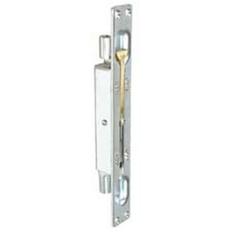 10PZ CATENACCIO A LEVA CON DOPPIA AZIONE DA INCASSO ART.422 - mm.24x200h.
