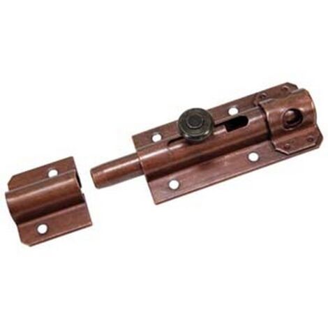 10PZ CATENACCIO PORTALUCCHETTO LEGGERO ASTA TONDA ART.248 - mm.100x36