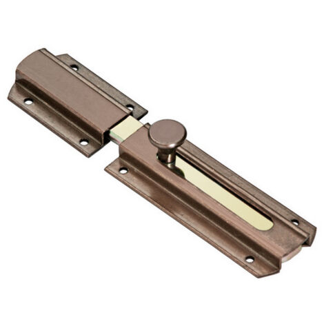 10PZ CATENACCIO TRASVERSALE BRONZATO LEGGERO art. 805 mm.120
