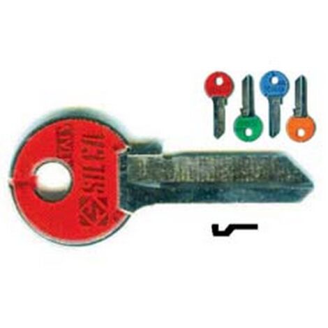 10PZ CHIAVI CILINDRI VIRO 5 SPINE GRANDI VI080SL VI080SL DX slim fluo colori
