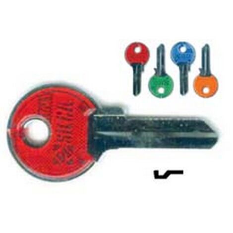 10PZ CHIAVI CILINDRI VIRO 5 SPINE PICCOLE VI086SL VI086SL DX slim fluo colori
